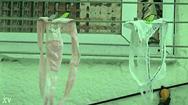 Neighbor's thong tease