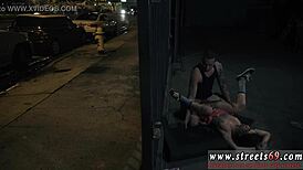 Webcam teen tries extreme dildo bondage first time 😈