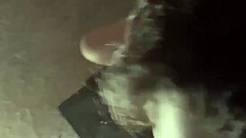 after giving a massage, she sucked my cock and I came on her tits.