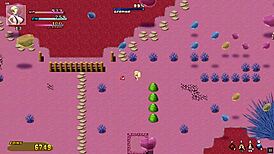 android 18 squirts while old pervert fucks her ass in hentai parody