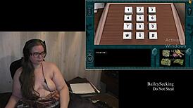 Naked scarlet explores hand play in part 8