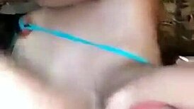 Russian wife gives blowjob while getting double penetrated like a slut