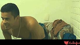 Latina milf gives blowjob before intense fucking ends!