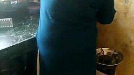 Fucking Big Ass Desi Mother In Law's Shaved Pussy Doggystyle With Fingering And Big Cock