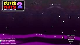 android 18 squirts while old pervert fucks her ass in hentai parody