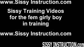 Enjoy this sissy boy POV femdom and femdomification video