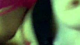 hot blonde milf in pink stockings gets licked and sucked by her boyfriend