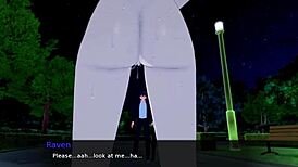 I'm out here in public, masturbating with toys and getting fingered, it's part two of my sex life but i messed up the game.