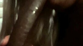 ebony, suck that bbc and swallow