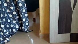 Fucking Big Ass Desi Mother In Law's Shaved Pussy Doggystyle With Fingering And Big Cock