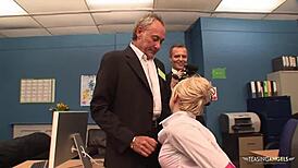 An Office Interview Gets Wild