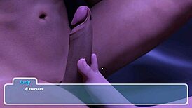 Complete gameplay of happy summer part 9 in bathroom setting