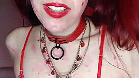 Shyyfxx Redhead Enslaves Evil Man with Intense Feet Fetish Femdom