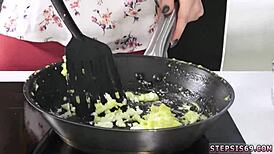 Little Teen Gangbang with Curvy Brunette First Time