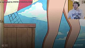 oh no, you shouldn't watch these one piece banned scenes with uncensored boobs and group creampies