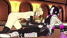 Shinobu Futanari Hentai Blowjob Action!