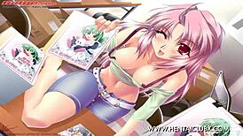 hentai girls in sexy ecchi poses from anime hd