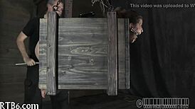 ferocious whipping leaves gal begging for more