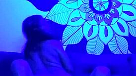 Latina Oral Session With Young Woman