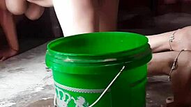 i'm gettin' a massage from my wife's big boobs, oh god