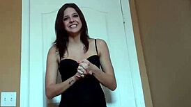 she humiliates him for his tiny little cock in femdom bdsm