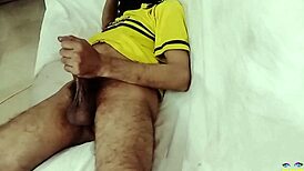 Indian Netu enjoys rough anal sex, her desi big ass bouncing wildly on his lap while riding in cowgirl position. The intense pain mixes with pleasure as she takes his cock deep.