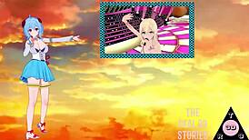 Shinobu Futanari Hentai Blowjob Action!