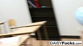 Sexy daisy gets fucked in detention 😏
