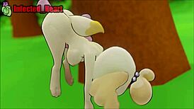 Isabelle Used as Fleshlight in Cartoon Sound Loop