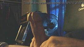 Watch me stroke this monster cock for Allison! Moaning loudly!