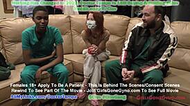 Nurse Tests Gloves For Perfect Fit