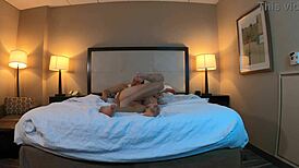 this 20-year-old tatted woman is getting fucked in an intense old-young hardcore session