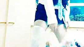 Quarantine Party Turns Wild with Chubby Couple Dancing and Getting Naughty.