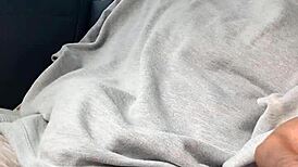 Naejae Wedgies Pussy and Cums in Parked Car, Feeling So Wild and Exposed!