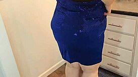 Big tits black amateur babe gags on cock for car repair