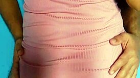 hot latina milf cousin gives intense blowjob in amateur setting