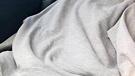 Naejae Wedgies Pussy and Cums in Parked Car, Feeling So Wild and Exposed!