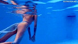 Mimi's Underwater Tattoo Tease