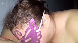 Best Deepthroat You'll See with Huge Natural Tits