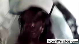 romi rain's intense emotional encounter