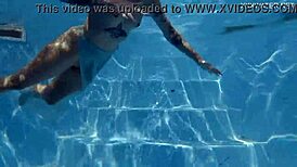 Mimi's Underwater Tattoo Tease