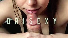 dri sexy sucks nicklaus' cock until he cums!