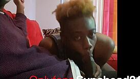 Good Lil Dicksucker In Black Oral Crossdressing Scene