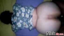 feeling the intense showdown between cock and big ass