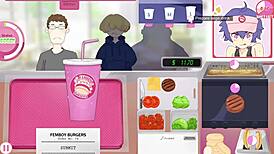 Hey, wanna play Femboy Burgers hentai games with me tonight?