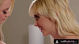 chloe cherry and her college bestie in uniform scene