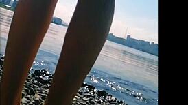 Milf Facesits Stepbrother After Walk - Homemade Video