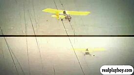 sexy babes revel in outdoor fun