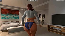 woman dancing to afro beats, wanna see that ass move?