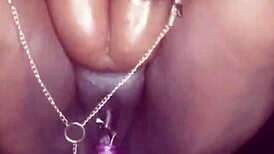 i ride the toy and squirt all over, my bbw body shaking.